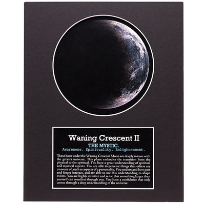 Waning Crescent II Moon Art