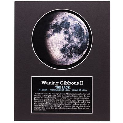 Waning Gibbous II Moon Art