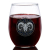 Zodiac Wine Glass