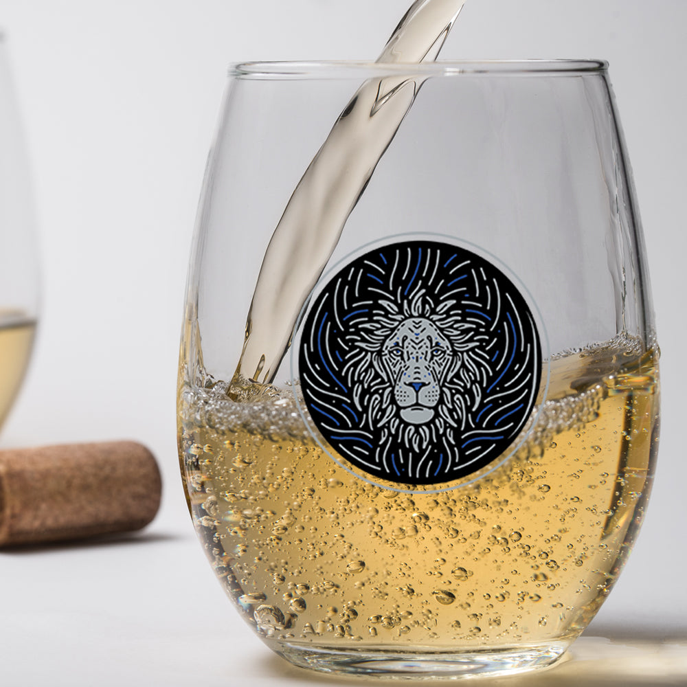 Zodiac Wine Glass