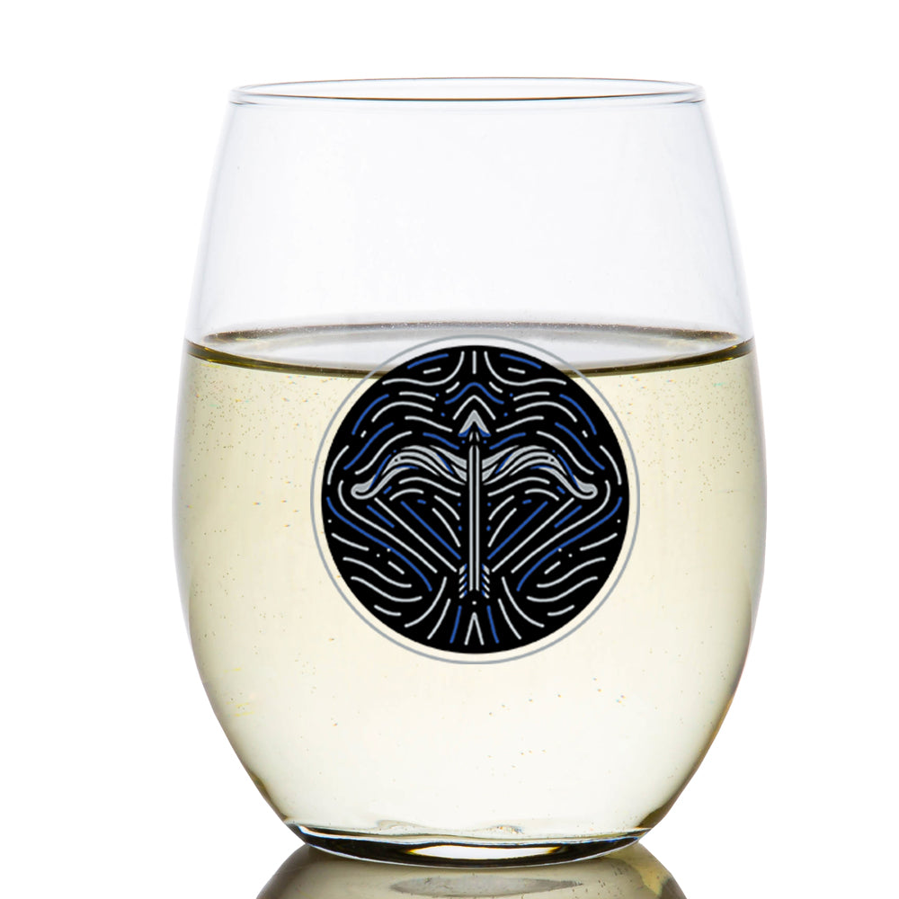 Zodiac Wine Glass