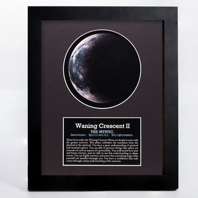 Waning Crescent II Moon Art