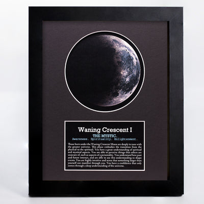 Waning Crescent I Moon Art