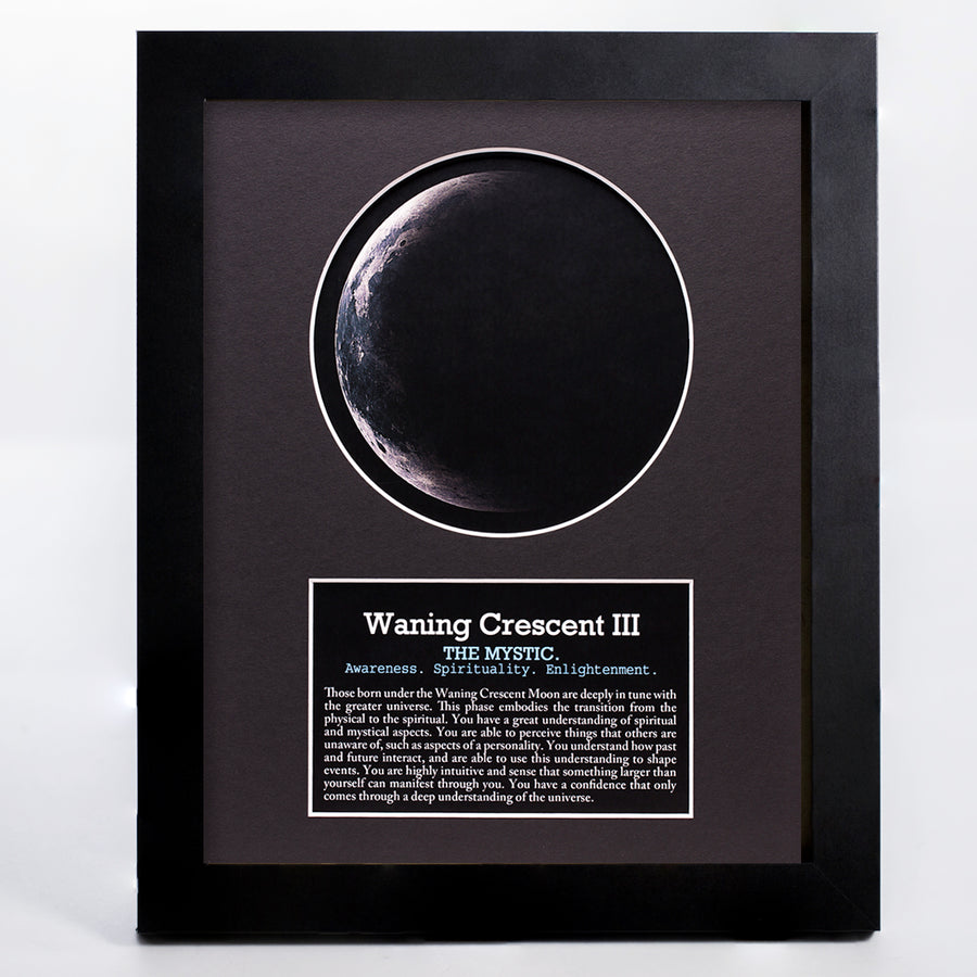 Waning Crescent III Moon Art