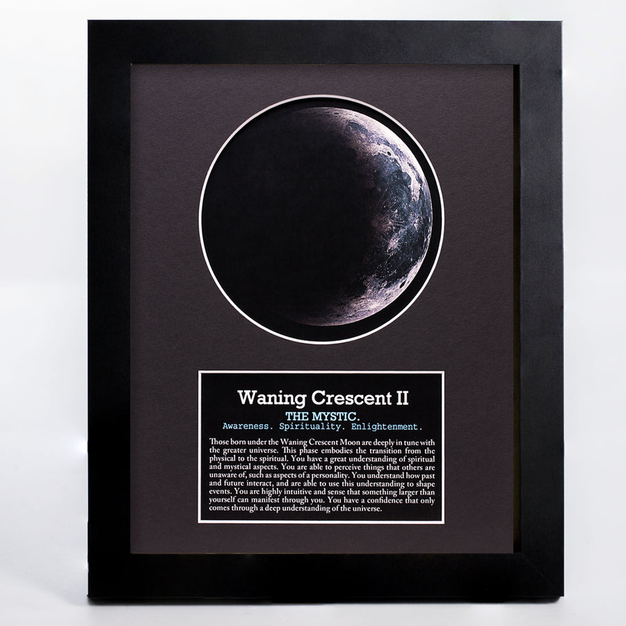 Waning Crescent II Moon Art