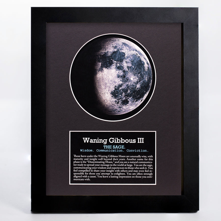 Waning Gibbous III Moon Art