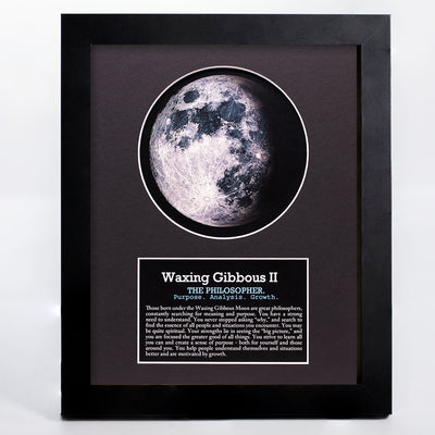 Waxing Gibbous II Moon Art