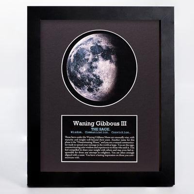 Waning Gibbous III Moon Art