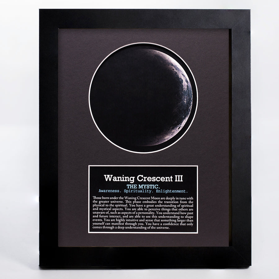 Waning Crescent III Moon Art