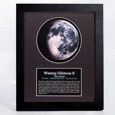 Waning Gibbous II Moon Art