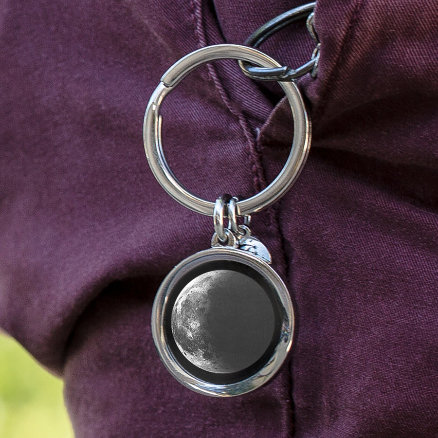 Waning Crescent I Keychain