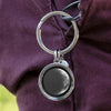 Waning Crescent II Keychain