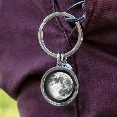 Waning Gibbous I Keychain