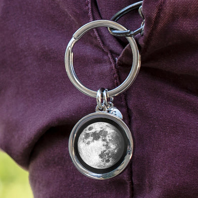 Waxing Gibbous III Keychain