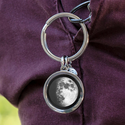 Waxing Gibbous I Keychain