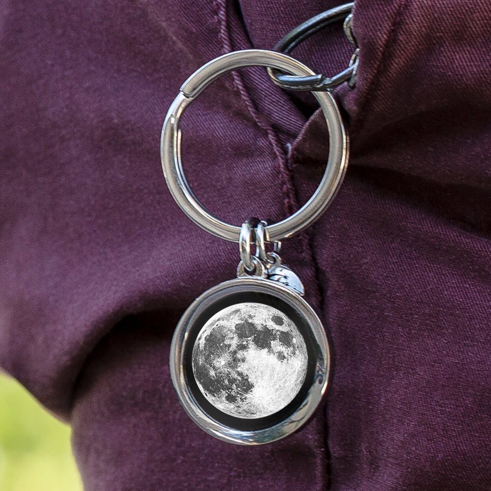 Full Moon Keychain