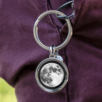 Full Moon Keychain