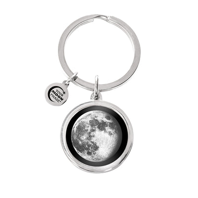 Waning Gibbous I Keychain