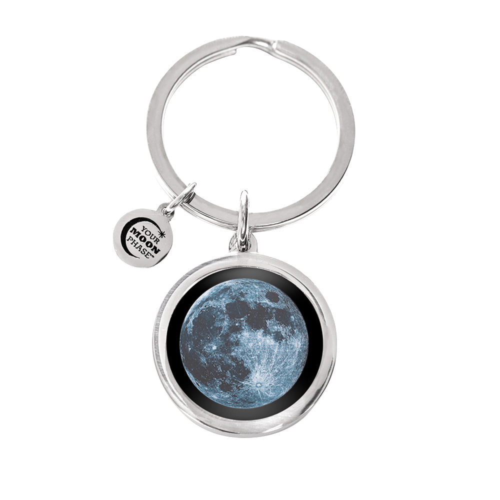 Your Moon Phase New Moon Keychain