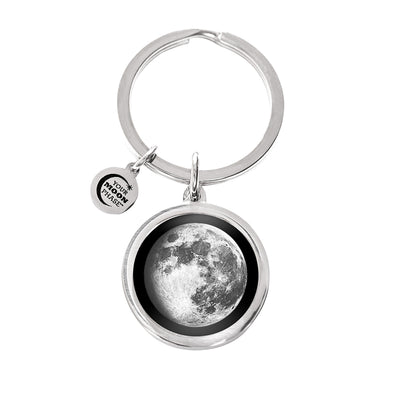 Waning Gibbous I Keychain