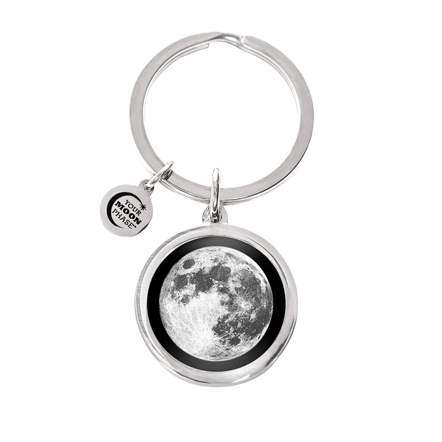 Full Moon Keychain