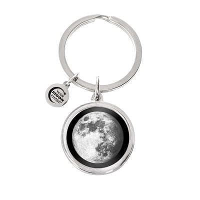 Waxing Gibbous III Keychain