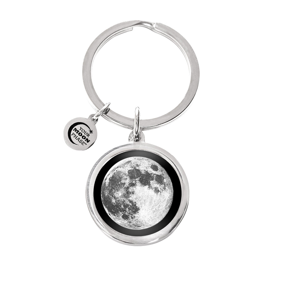 Full Moon Keychain