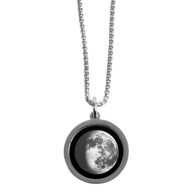 Waning Gibbous III Gravity Necklace