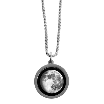 Waning Gibbous I Gravity Necklace