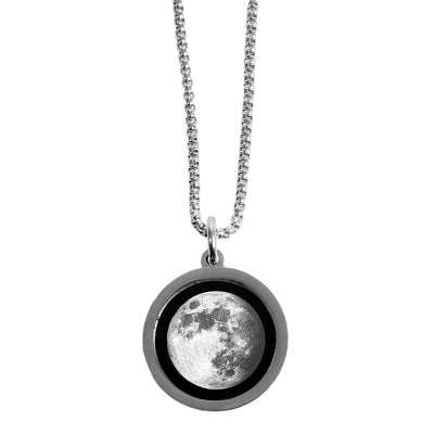 Waxing Gibbous III Gravity Necklace