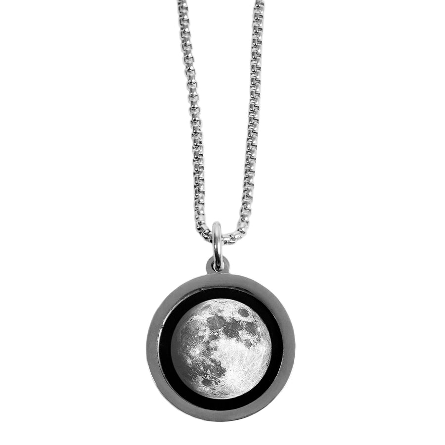 moonの宝物3 Moon Moonstone Layered Necklace Sterling Silver – Boho Magic